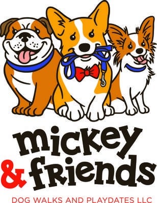Mickey & Friends Dog Walks and Playdates logo